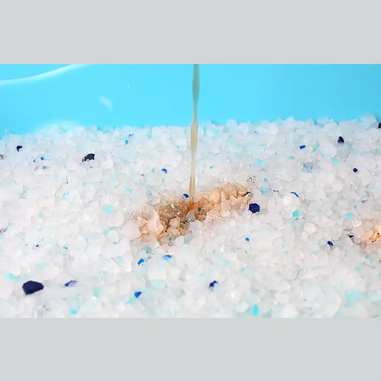 High Quality Free Sample Super Absorbent Silica Gel Cat Litter