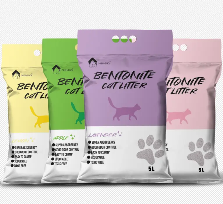 bentonite cat litter with flavor.webp